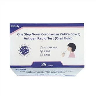 COVID-19 Tes Air liur Antigen Cepat