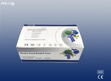 SARS-Cov-2&FLU A&B&RSV&Adv Combo Rapid Test Cassette (swab) Produk Uji 5in1 D...